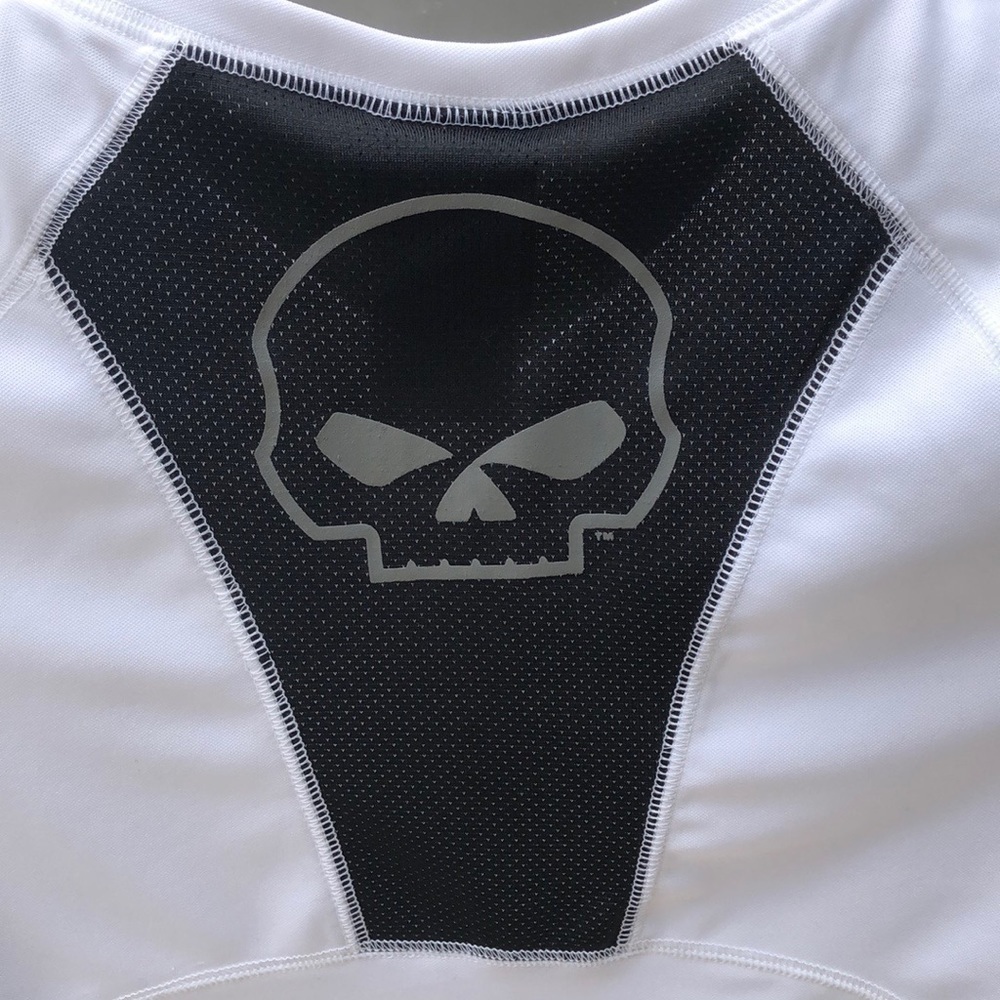 WOMENS White Harley Davidson shirt Savannah Georgia size small - Picture 7 of 9